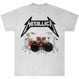 Футболка Metallica Ударные