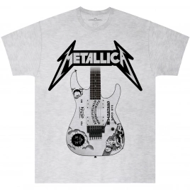 Футболка Metallica Kirk Hammett Ouija Guitars