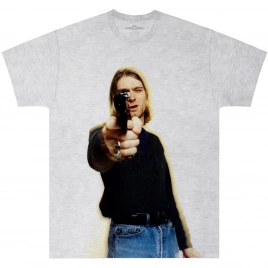 Футболка Kurt Cobain Пистолет