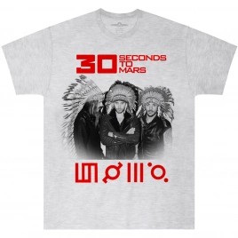 Футболка 30 Seconds to Mars Индейцы