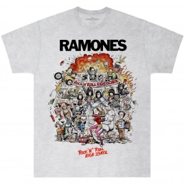 Футболка Ramones Rock &amp; Roll High School