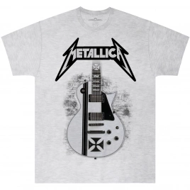 Футболка Metallica Гитара ESP James Hetfield Iron Cross