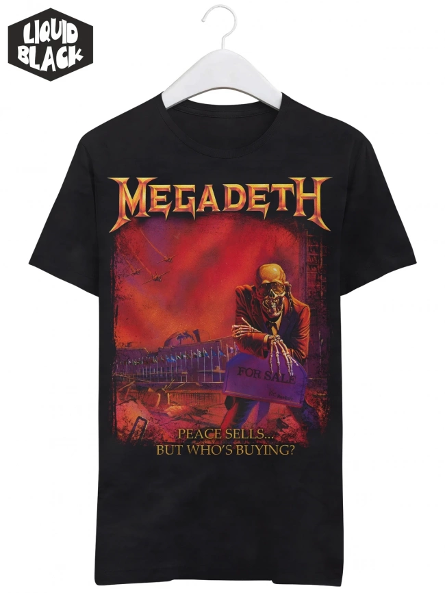 Футболка Megadeth Peace Sells фото 1