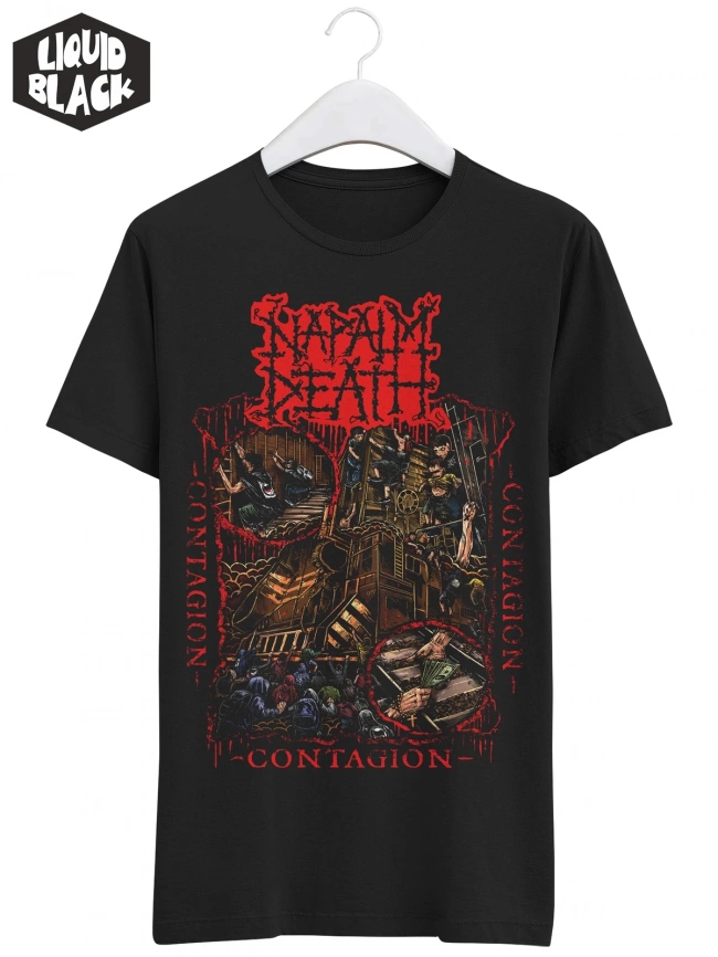 Футболка Napalm Death Contagion фото 1