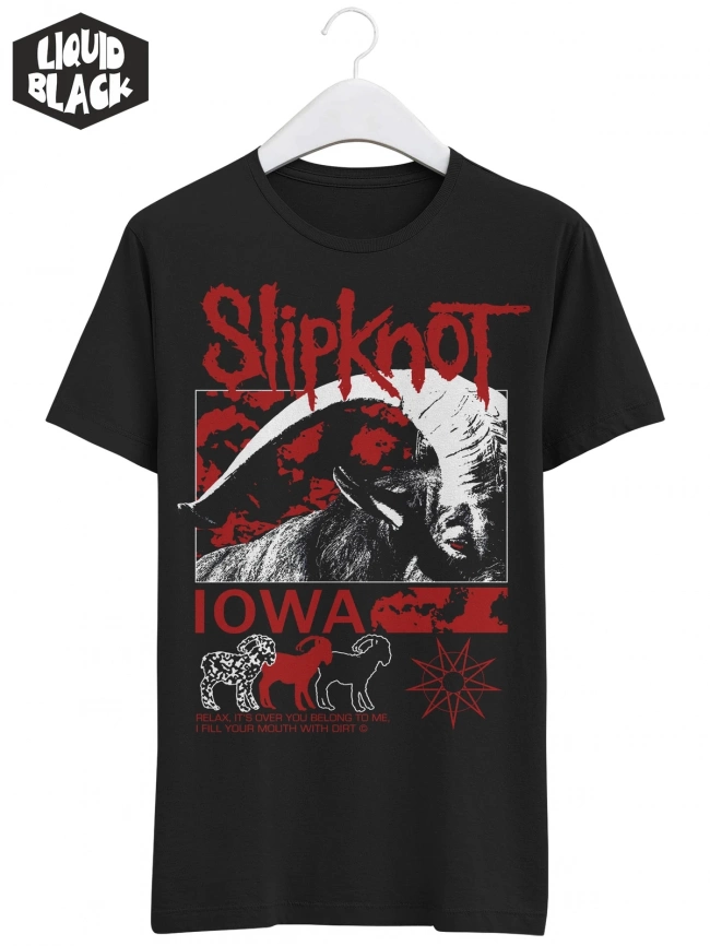 Футболка Slipknot IOWA фото 1