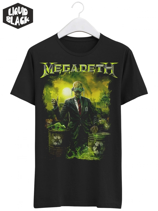 Футболка Megadeth Toxic Waste фото 1